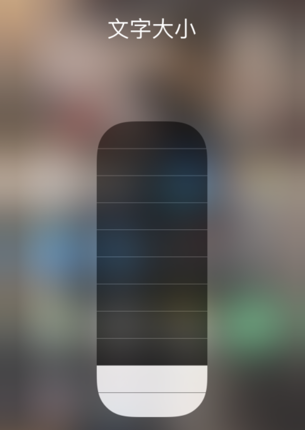 呼图壁苹果手机维修分享小技巧：在 iPhone 控制中心快速调节字体大小 